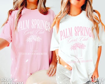Camisas de despedida de soltera, camisas de despedida de soltera de Palm Springs, camisas de despedida de soltera personalizadas, despedida de soltera de lujo personalizada, Social Club Bach