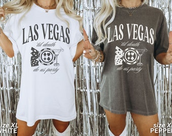 Vegas Bachelorette Party Shirts, Las Vegas Bride, Til Death Do We Party, Bachelorette Shirts, Luxury Bachelorette, Casino Bachelorette