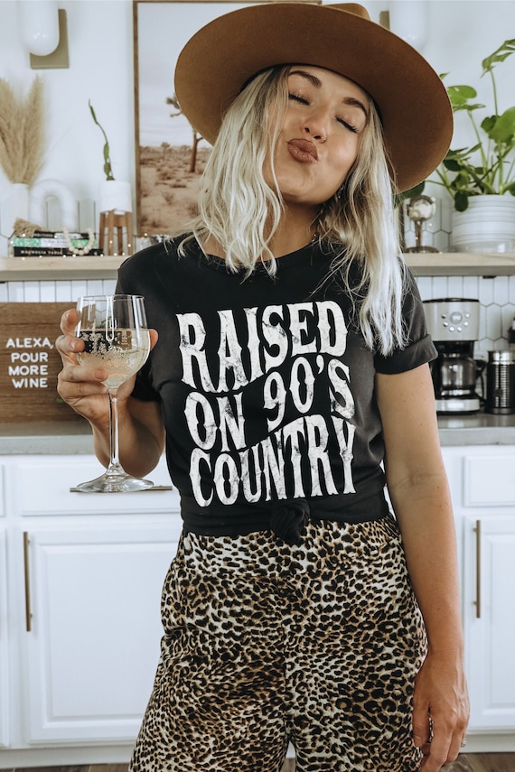 Raised on 90s Country Tee Raised on 90s Country Tee