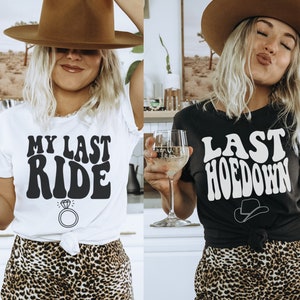 Nashville Bachelorette, Nashville Bachelorette Shirts, Hoedown Bachelorette, Last Hoedown, Nashville Bridal Tees, Bridesmaid Gifts