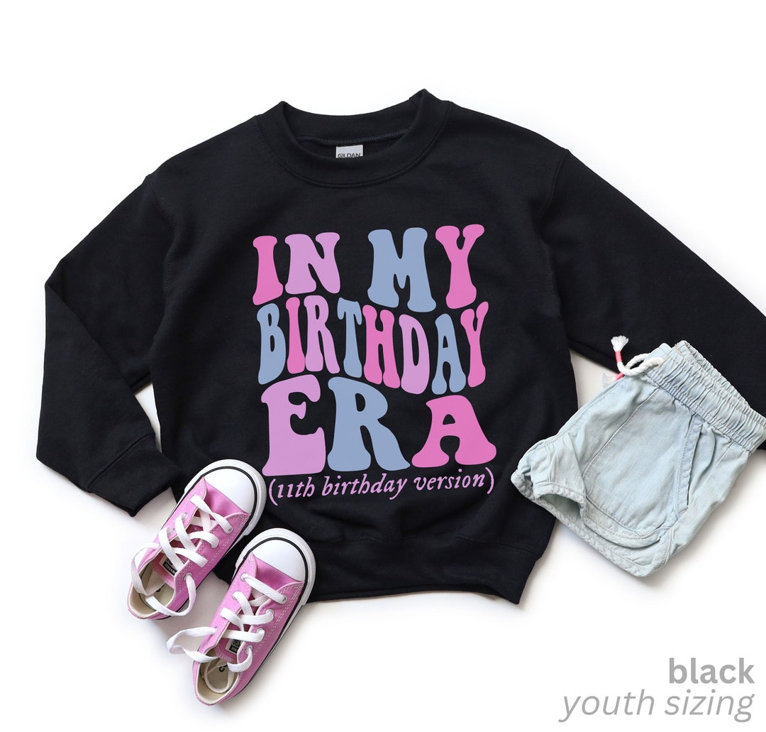 11th Birthday Shirt Girls Birthday Outfit 11 Year Old Girl 11th Birthday  Gifts Cute Birthday Girl Shirt 