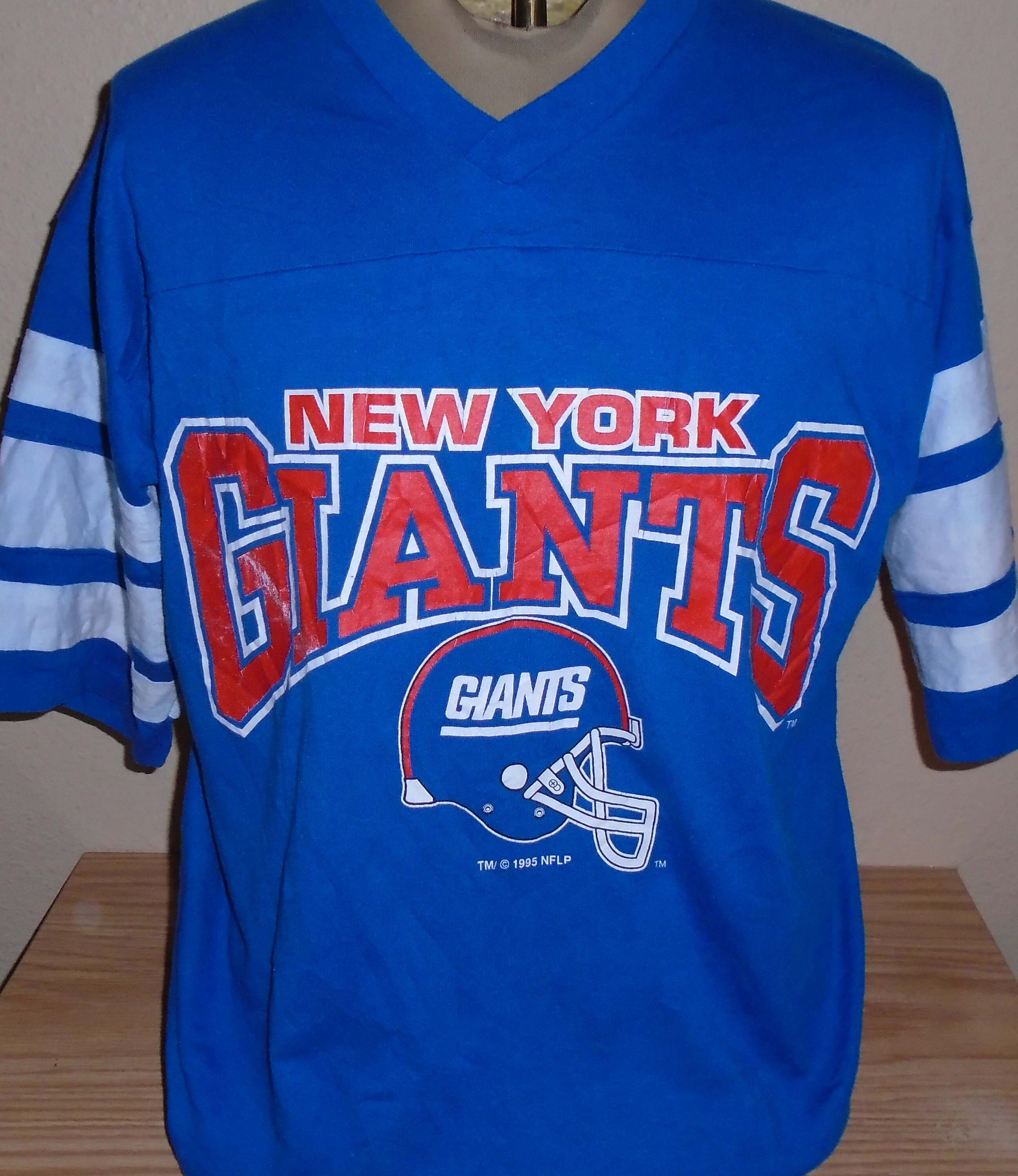 vintage ny giants football jersey