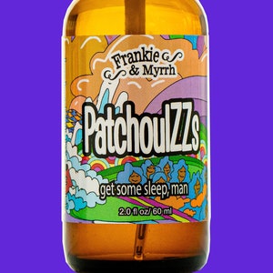 PatchoulZZ&#39;s | Snooze spray etherische olie patchoeli en lavendel | Lavendel, patchoeli, natuurlijk parfum voor ontspanning