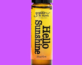 Hello Sunshine Rollie |  All Natural Bergamot Perfume Oil Roll-on