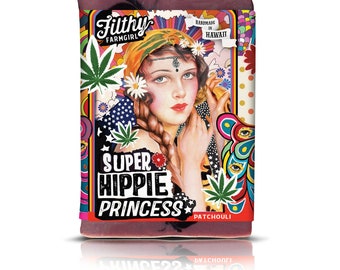 Super Hippie Princess Soap | Patchouli Cinnamon Sandalwood | Filthy Farm Girl