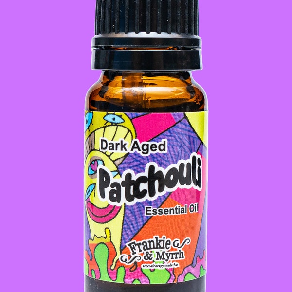 Patchouli Dark Aged Essential Oil | Strongest Available | Aged for Two Years | Patchouly Perfume Cologne