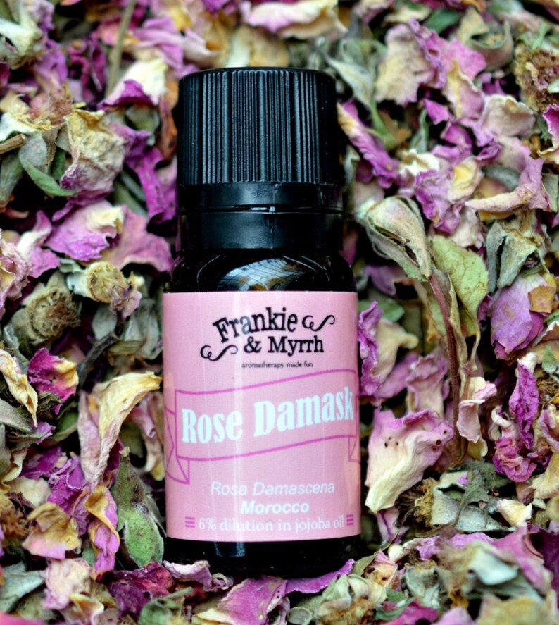 Rose Damask Absolute 10mL 6 All Natural Rose Oil Etsy