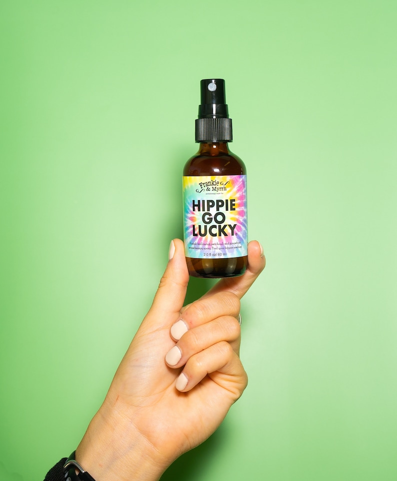 Hippie Go Lucky Patchouli and Grapefruit Aromatherapy Spray image 2