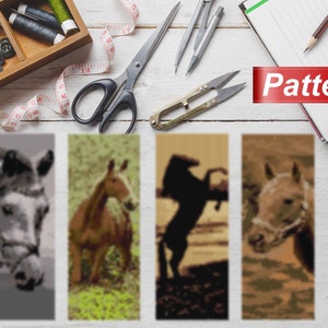 Horse peyote pattern Diy peyote stitch horse bead pattern Wide seed bead peyote stitch Horse jewelry make peyote Bead graph horse beaded