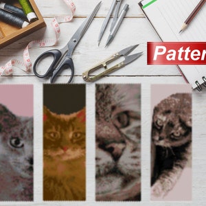 Cat cuff pattern bracelet Beaded peyote jewelry tutorial Make bead armband odd count peyote original jewelry diy or cat bookmark pattern