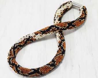 Snake lovers serpent necklace Snake jewelry for Women white snake necklace animal necklace ball python necklace reptile necklace for sale