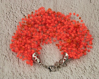 Mothers day gift Terracotta bracelet indian jewelry orange bracelet for her terracotta jewelry bracelet cute bridal bracelet orange jewelry