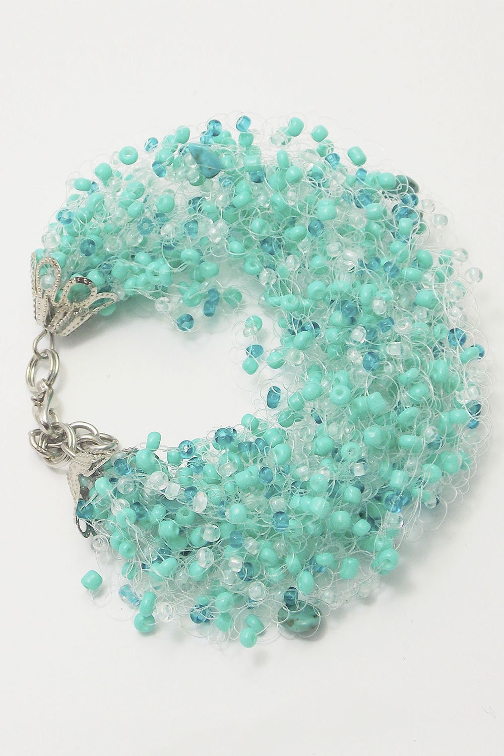 Etsy Handmade jewelry beaded bracelet pastel jewelry marine | Etsy