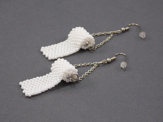 Toilet paper earrings Funny Gift for Her Unique gift ideas women gift Handmade jewelry festival jewelry trending now Virus jewelry fun