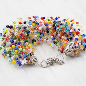 Gift idea summer bracelet best bracelet trending jewelry beaded bracelet LGBT jewelry rainbow bracelet sister bracelet bib bracelet teens image 3