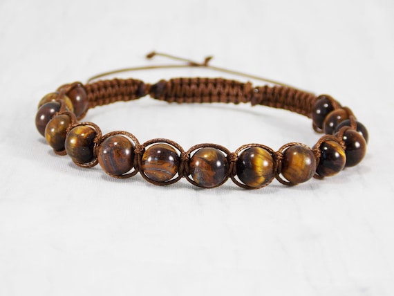 Tigers eye bracelet for dad Guy bracelet custom Unique male gifts amulet men Husband gift ideas Wrist mala bracelet homme stone meditation