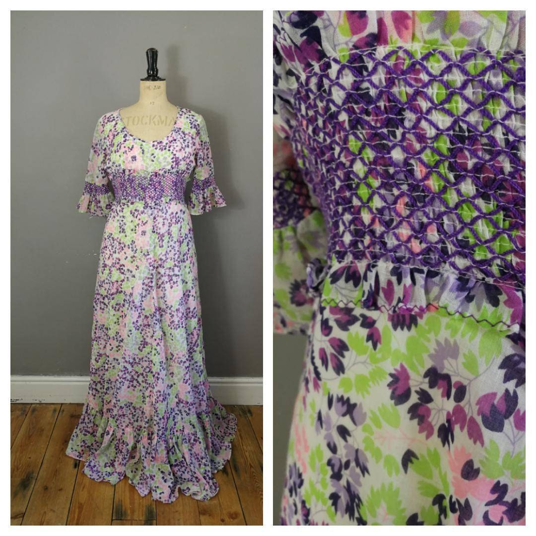 long floaty maxi dress