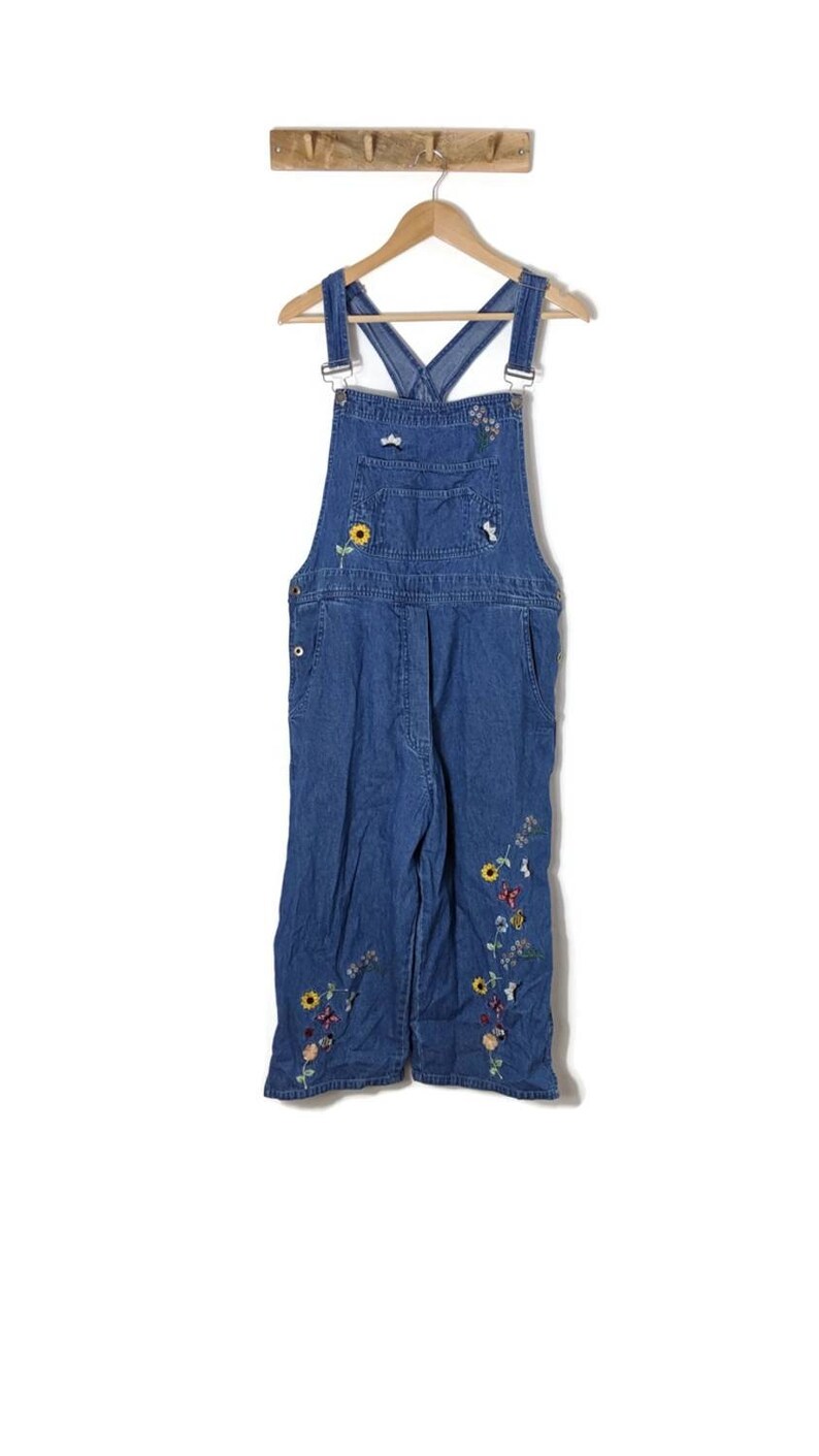 90s denim dungarees