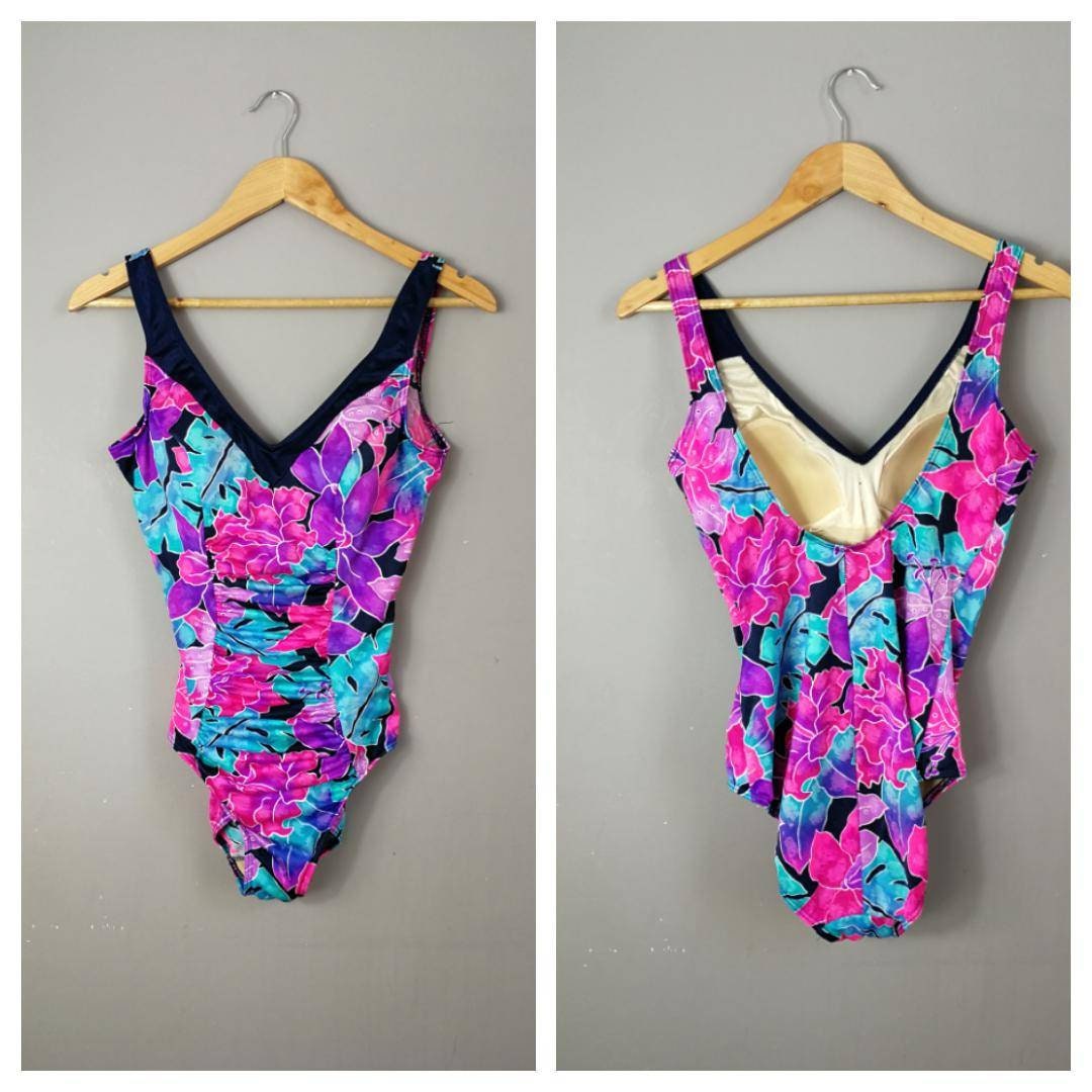 swimming costume with built in bra