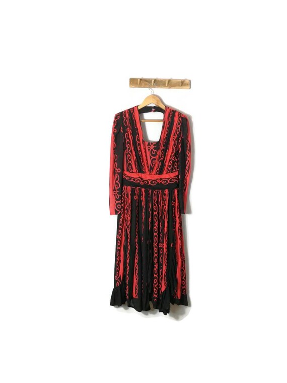 black and red dress uk