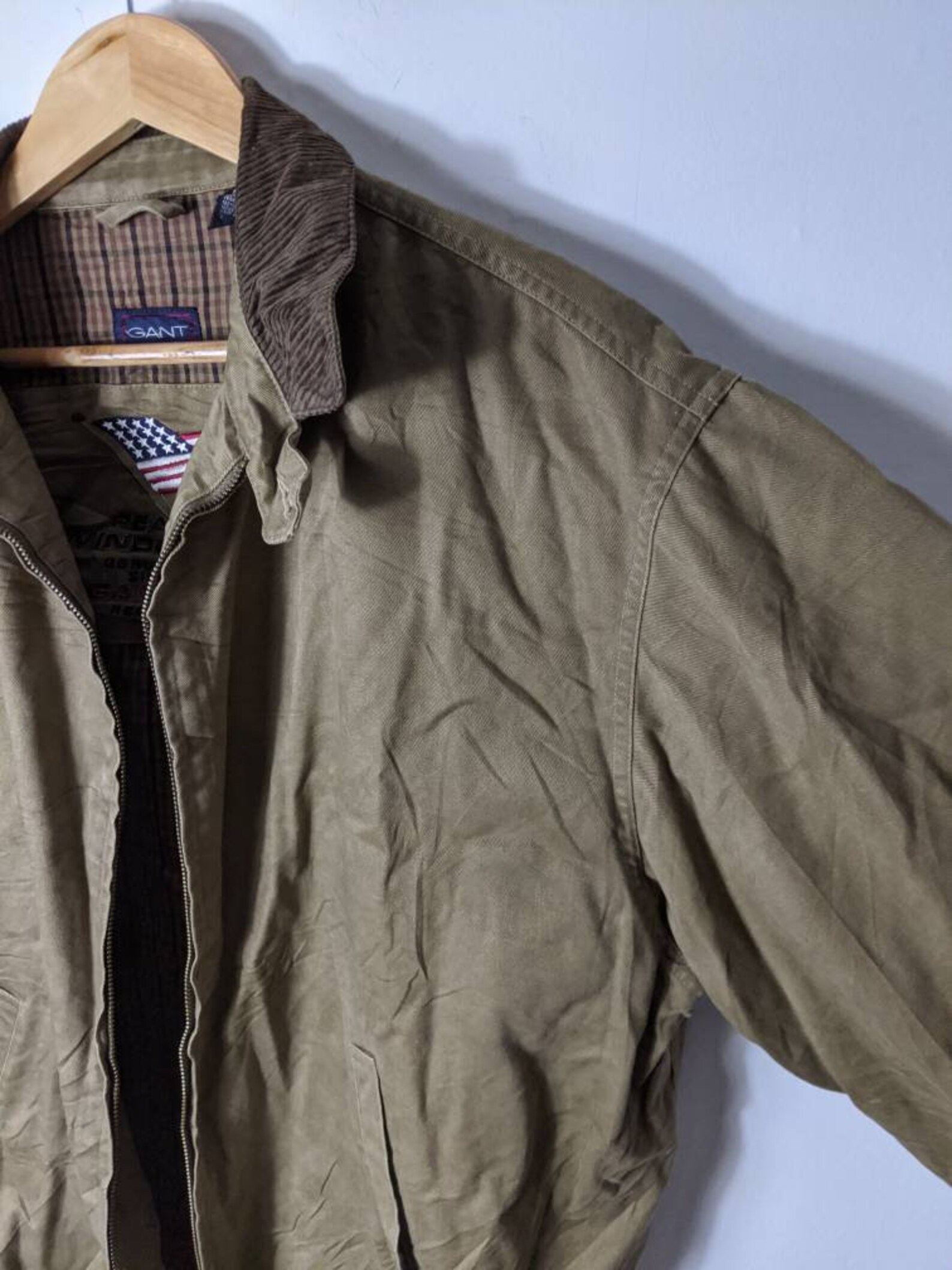 gant khaki jacket