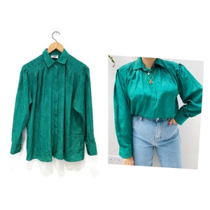 grüne Jade bluse