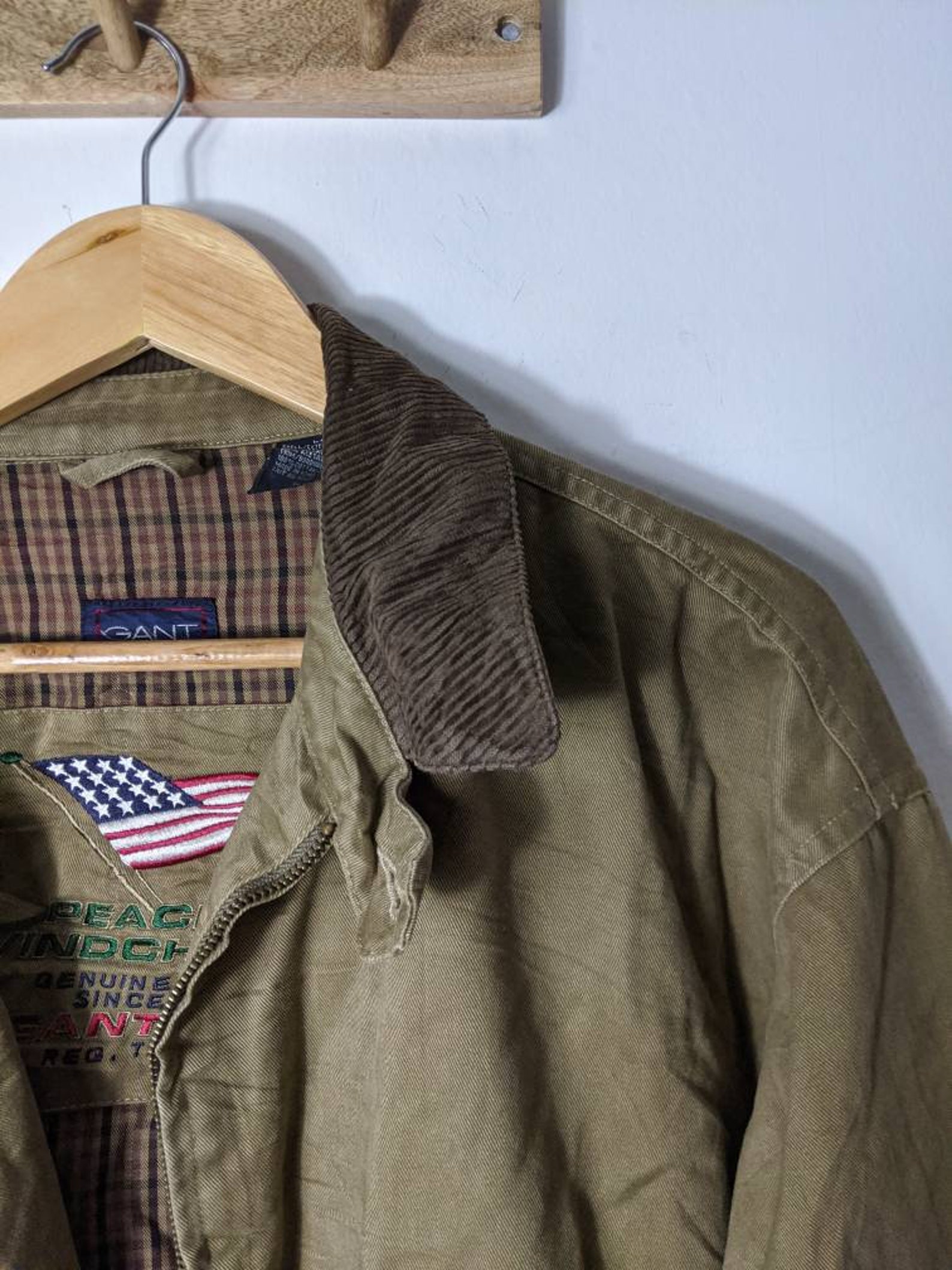 gant khaki jacket
