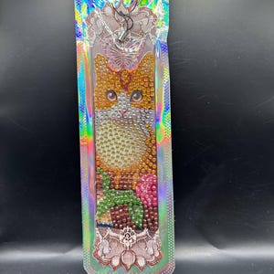 Diamond Painting Cat Bookmark