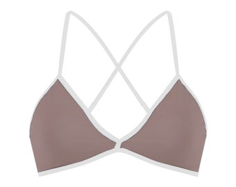 Organic Bra taupe