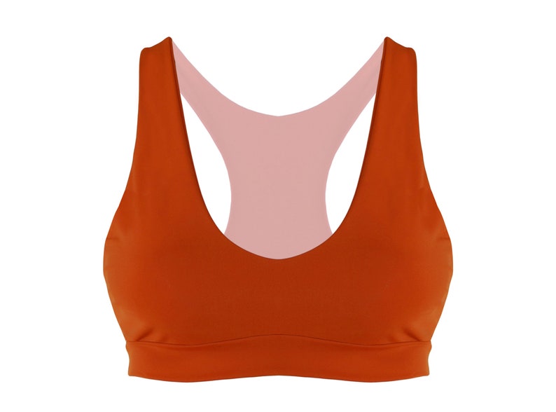 Recycling Bikini-Top Ijoris rost (orange)