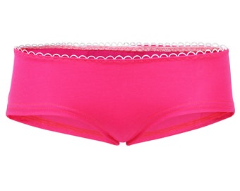 Organic hipster panties pink