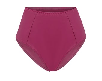 Recycled bikini bottoms "Lorehigh" vine