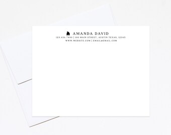 Personalized Real Estate Stationery, Custom Thank You Notes, Realtor Closing Gift
