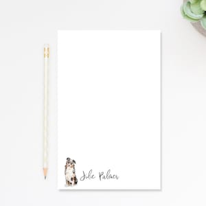 Personalized Dog Notepad Stationery, Notepad with Dog Notes, Custom Notepad Gift, Paper Gift, Dog Lover Gift For, Personalized Notepads