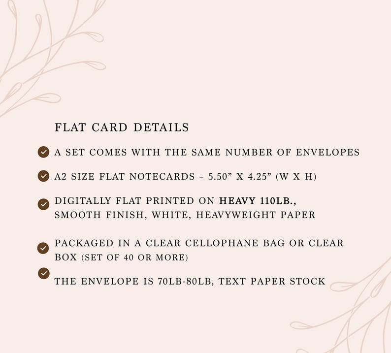 Simple Modern Personalized Stationery Note Cards, Stationary Flat Cards with Envelopes, Personalized Stationary for Family image 7