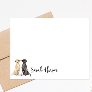 Personalized Dog Lover Gift for Dog Lovers, Personalized Dog Stationary, Personalized Dog Stationery Card Set image 9