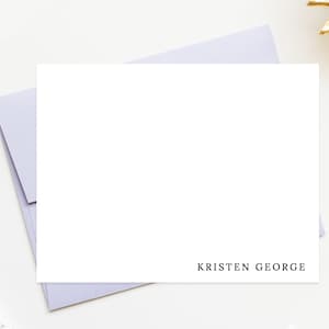 Business Stationary Thank You Notes For The Company , Stationary For Women, Thank you Flat Cards, Personalized Notecards, Gift for Family