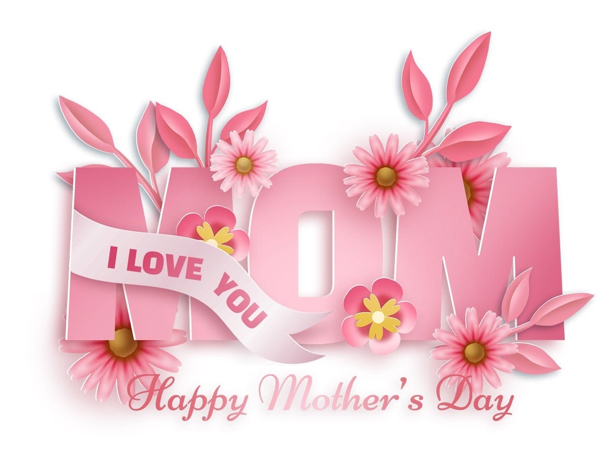 Happy Mother's Day Three Dimensional Design Floral - Etsy Ireland