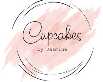Watercolor Logo Backgrounds | Circle Border Clipart | Four Logo Backgrounds | PNG & JPG Instant downloads