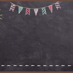 Virtual Background Zoom or Teams Meeting  |  Chalkboard School  |  Powerpoint Background  | Instant Download  |  JPG