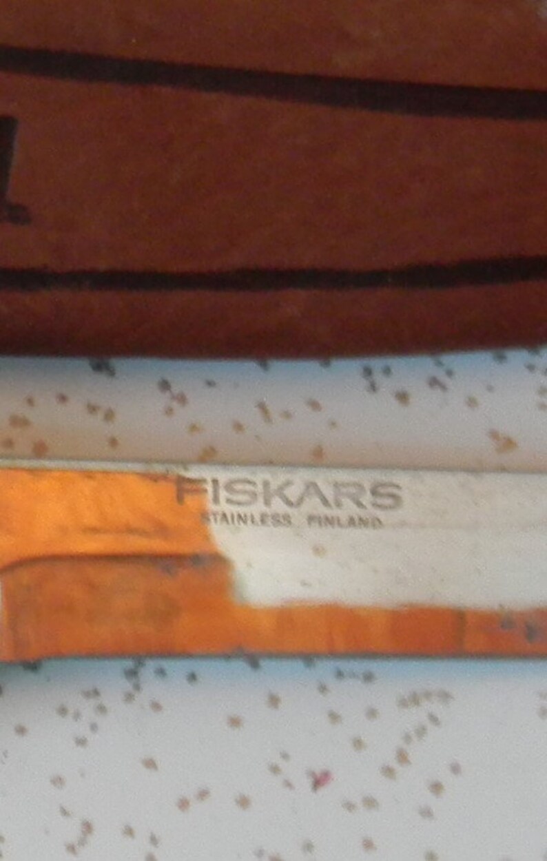 Vintage Fiskars Hunting Knife Etsy