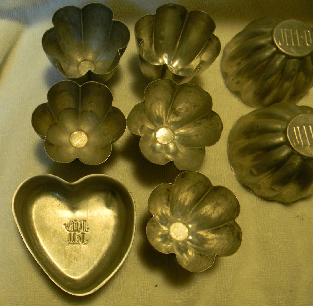 Vintage Jiffy Jell Molds Etsy