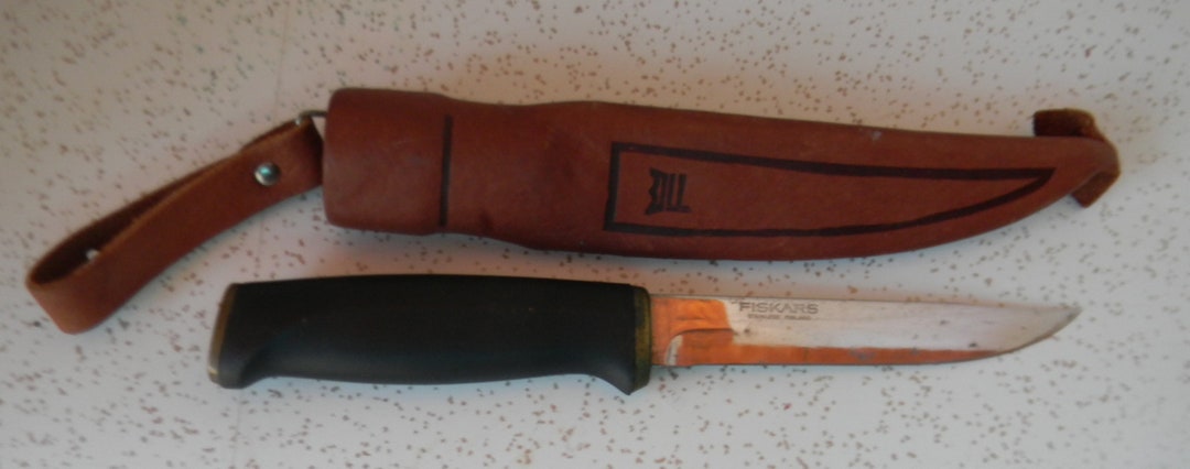 Vintage Fiskars Hunting Knife - Etsy