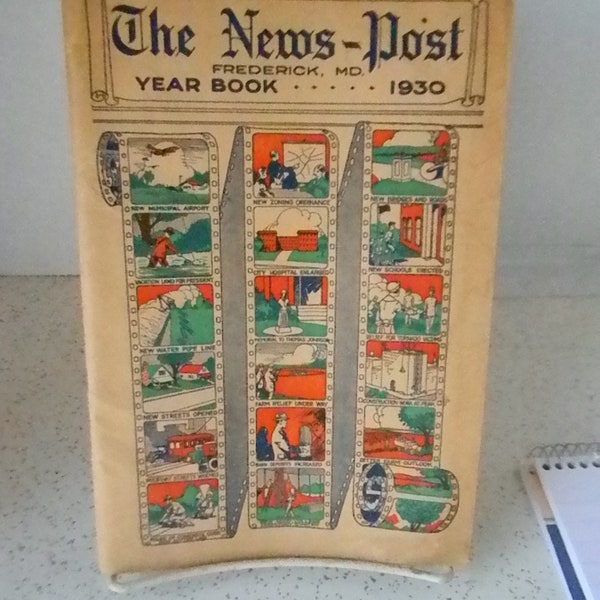 Vintage The News - Post Frederick Maryland 1930 Year Book