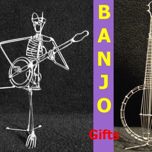 A perfect gift for banjo players! Expertly hand-crafted with the finest attention to detail.