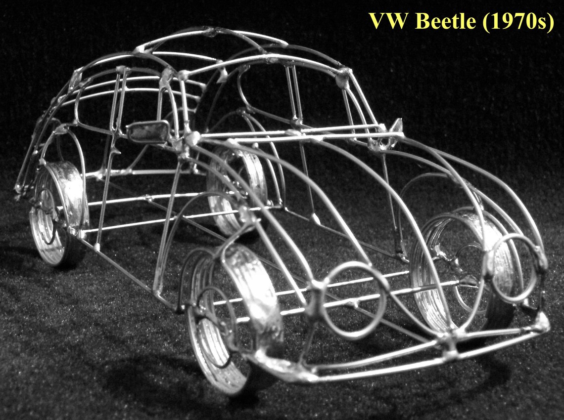 VW CAMPERVAN Unique Hand-crafted Replica Models | Etsy