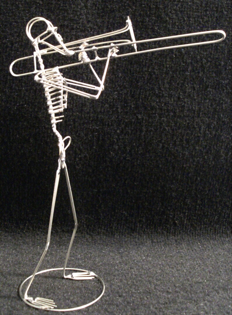 TROMBONE PLAYER Unique & Unusual Handcrafted Gift Idea Etsy