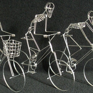 Cyclist-Inspired Art – Hand-Crafted, Highly Detailed, Totally Unique