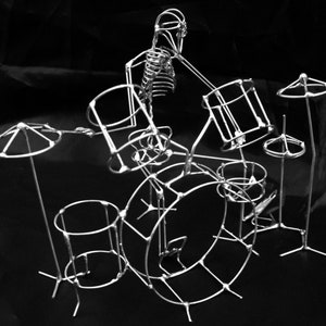 Form your own band with these UNIQUE & UNUSUAL hand-crafted gifts Drummer