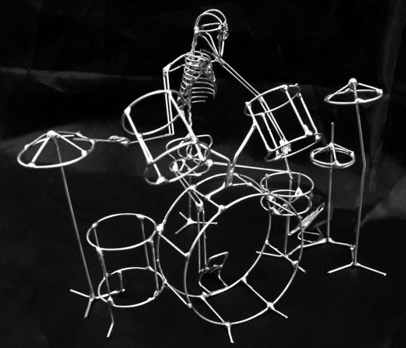 Form your own band with these UNIQUE & UNUSUAL hand-crafted gifts Drummer